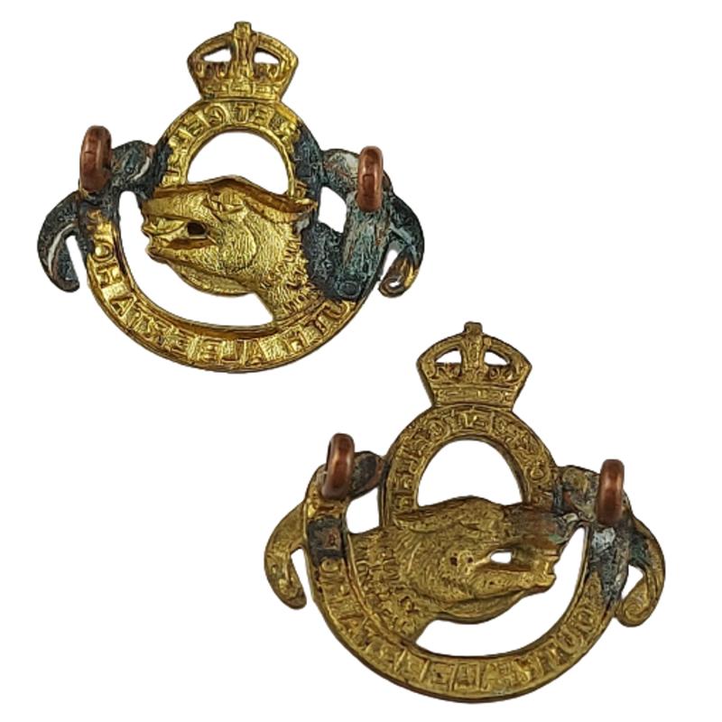 Southern Alberta Horse Collar Badge Pair - Scully Montreal