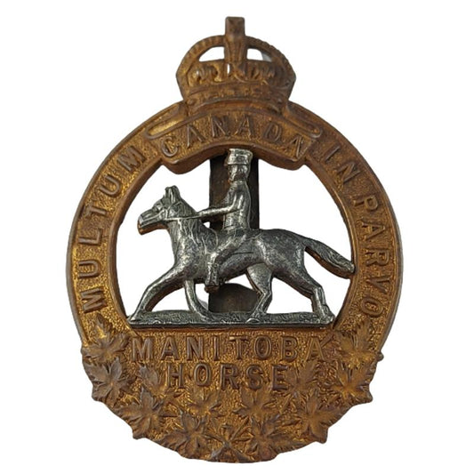Canadian 1920-1936 Manitoba Horse Cap Badge