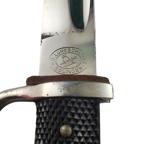 WW2 German Army EM/NCO's Dress Bayonet With Scabbard And Frog