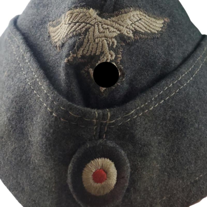 WW2 German Luftwaffe EM/NCOs Overseas Cap