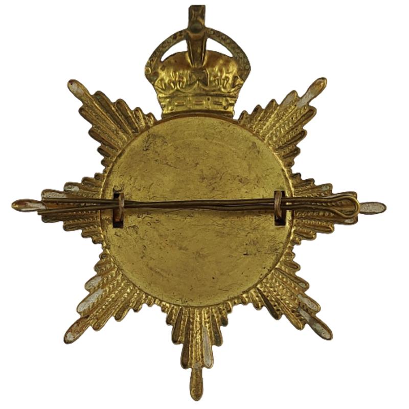 Canadian Militia 59th Stormont & Glengarry Regiment Helmet Plate C. 1908