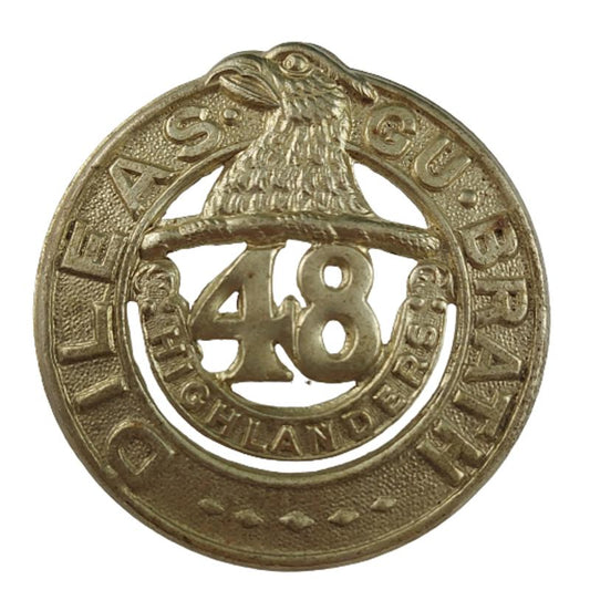 WW2 48th Highlanders Of Canada Cap Badge