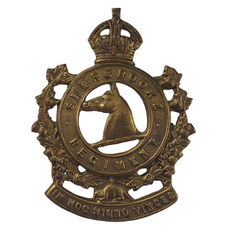 WW2 Canadian Sherbrooke Regiment Cap Badge