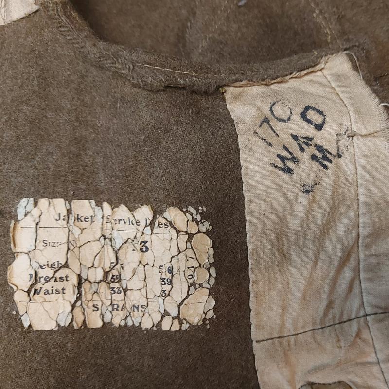 WW1 Canadian 44th Battalion (Brandon, Manitoba) Service Tunic & Canteen -William Notman