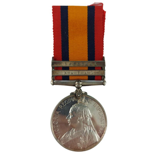 British Queen's South Africa Medal -Durham Light Infantry