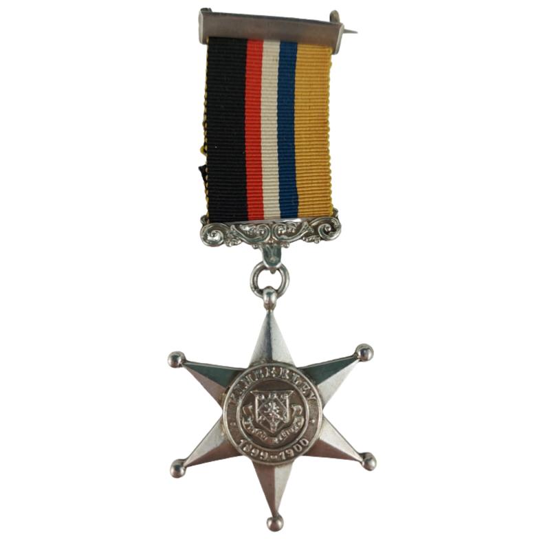 Named British Kimberley Star 1899-1900