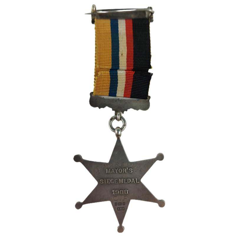 Named British Kimberley Star 1899-1900