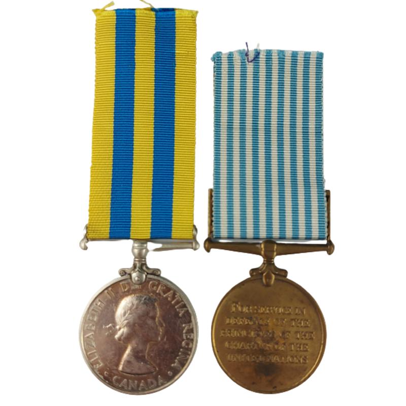 Named Canadian Korean War Pair