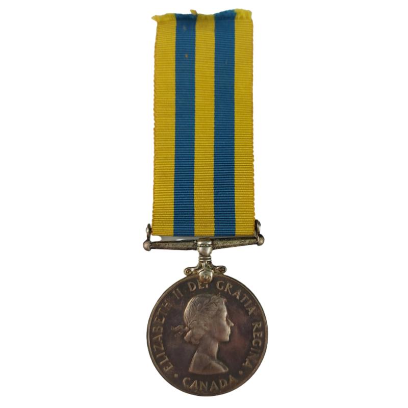 Canadian Named Korea War Medal 1950-1953