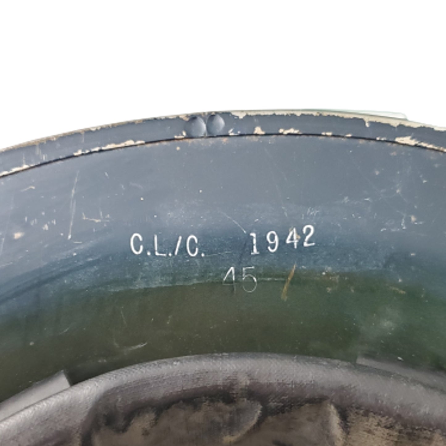 WW2 Canadian HPD Hamilton Police Department Helmet
