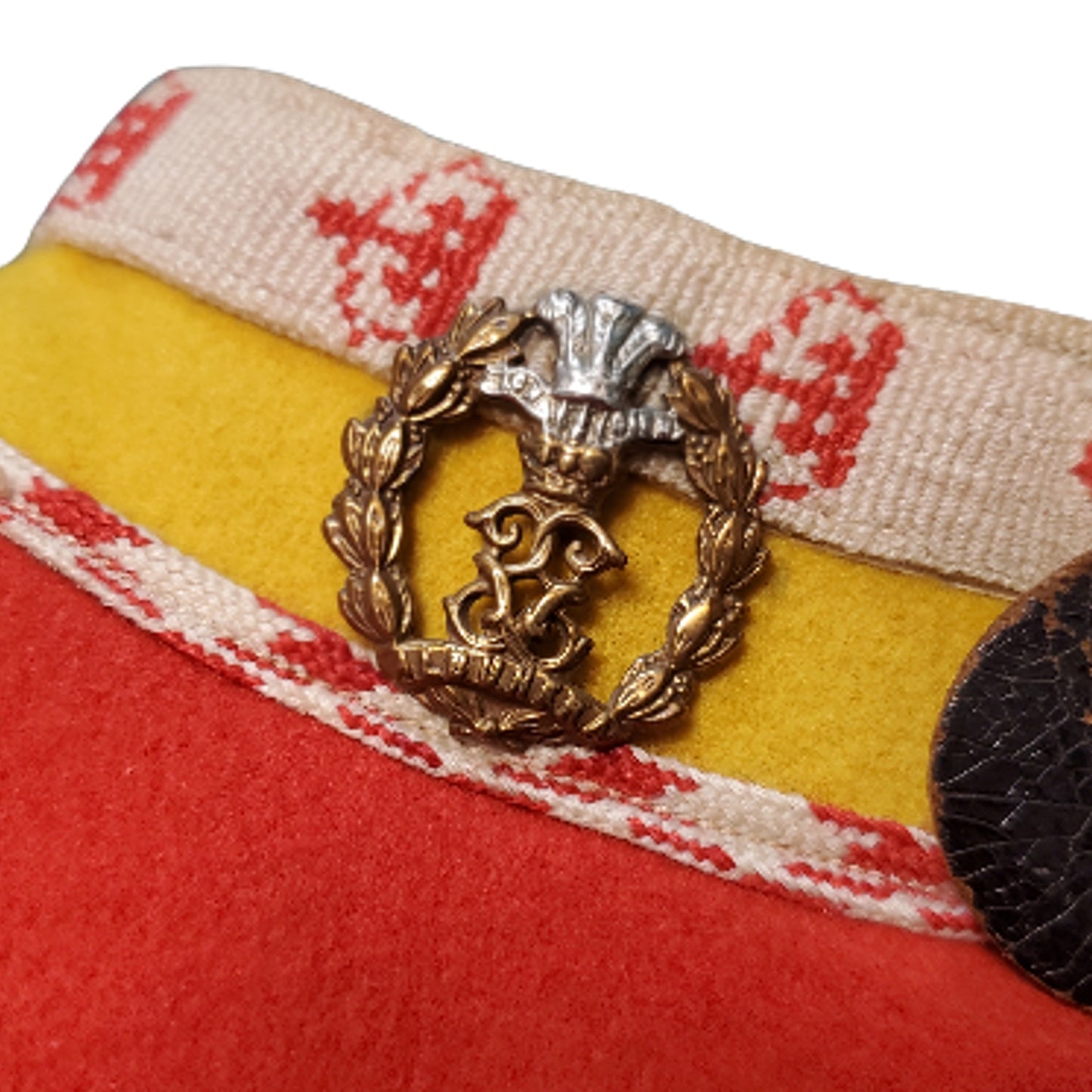 WW2 Era British Middlesex Regiment Bandmans Doublet