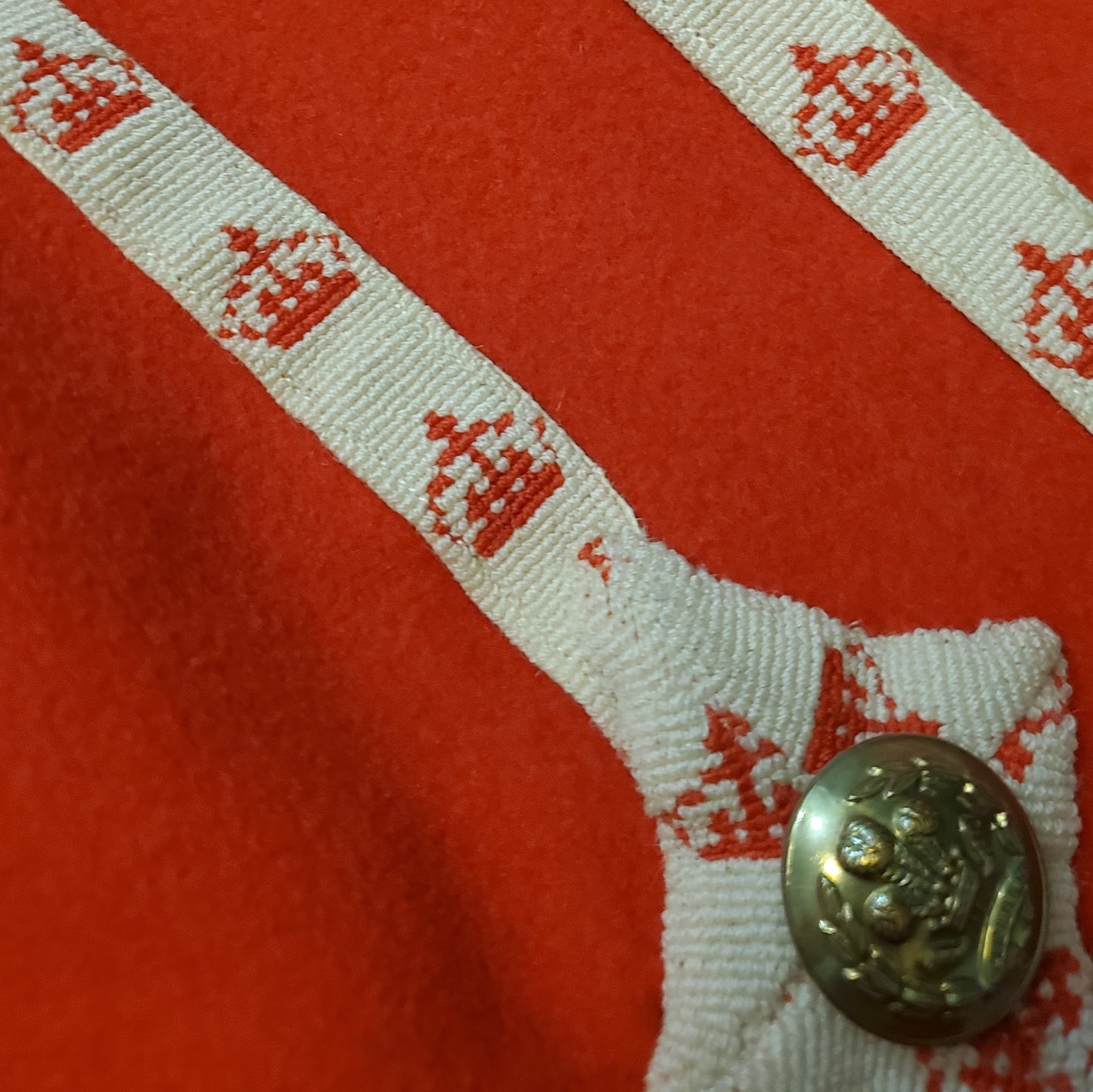 WW2 Era British Middlesex Regiment Bandmans Doublet