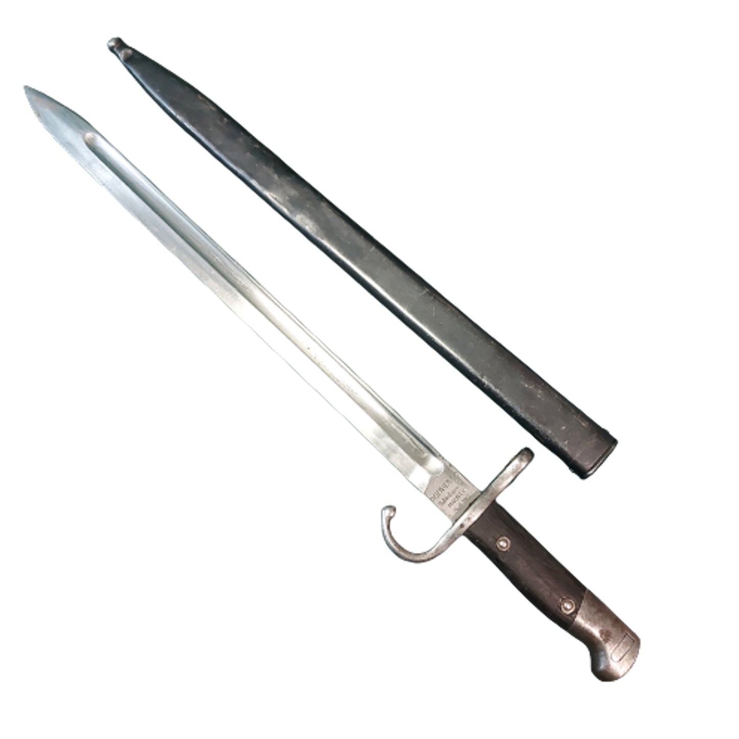 Pre-WW1 Argentine Model 1909 Mauser Bayonet With Matching Scabbard