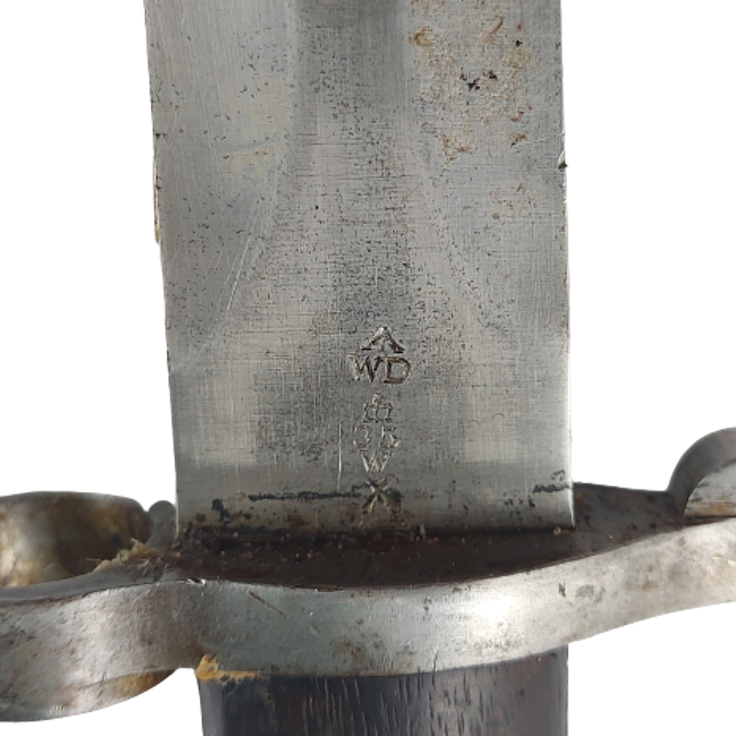 Pre-WW1 British Pattern 1888 Lee Medford Bayonet - Regimentally Marked
