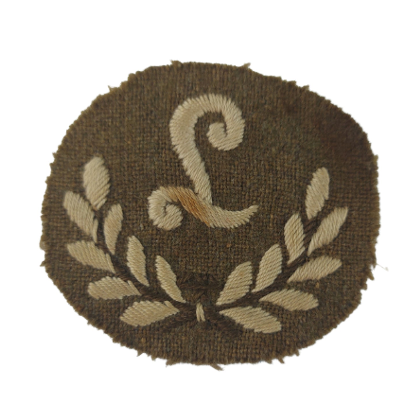 WW1 Canadian British Artillery Gun Layers Cloth Trade Badge