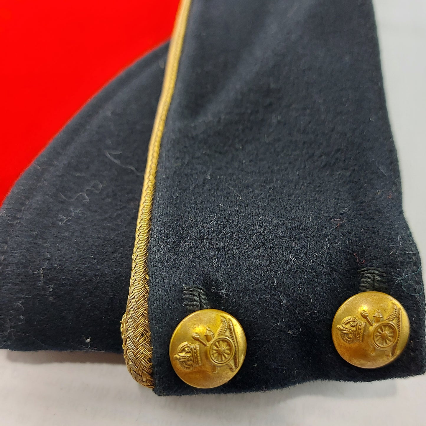 WW2 RCA Royal Canadian Artillery CFSC Colored Field Service Cap