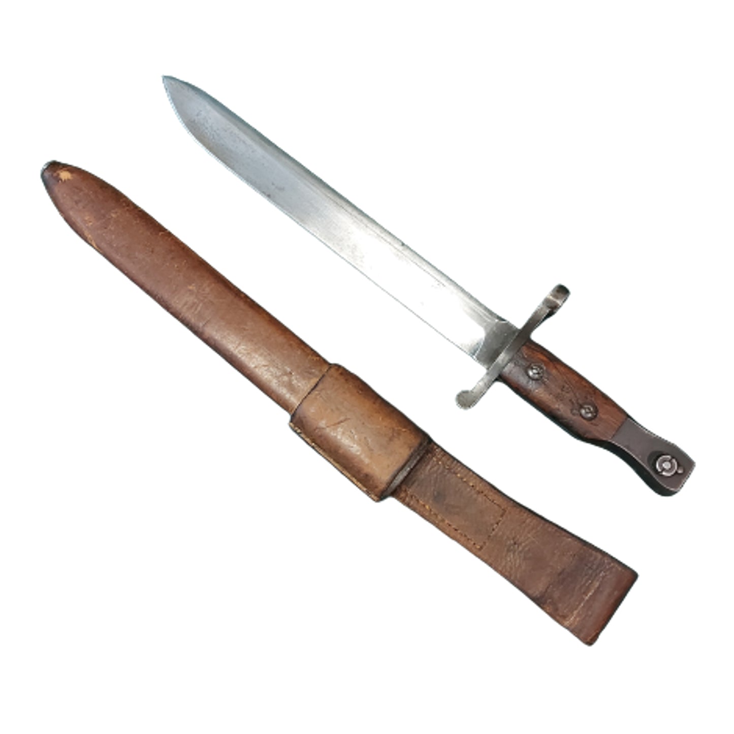 WW1 Canadian Ross Rifle Bayonet - 47th Battalion New Westminster B.C. / 35th Central Alberta Horse