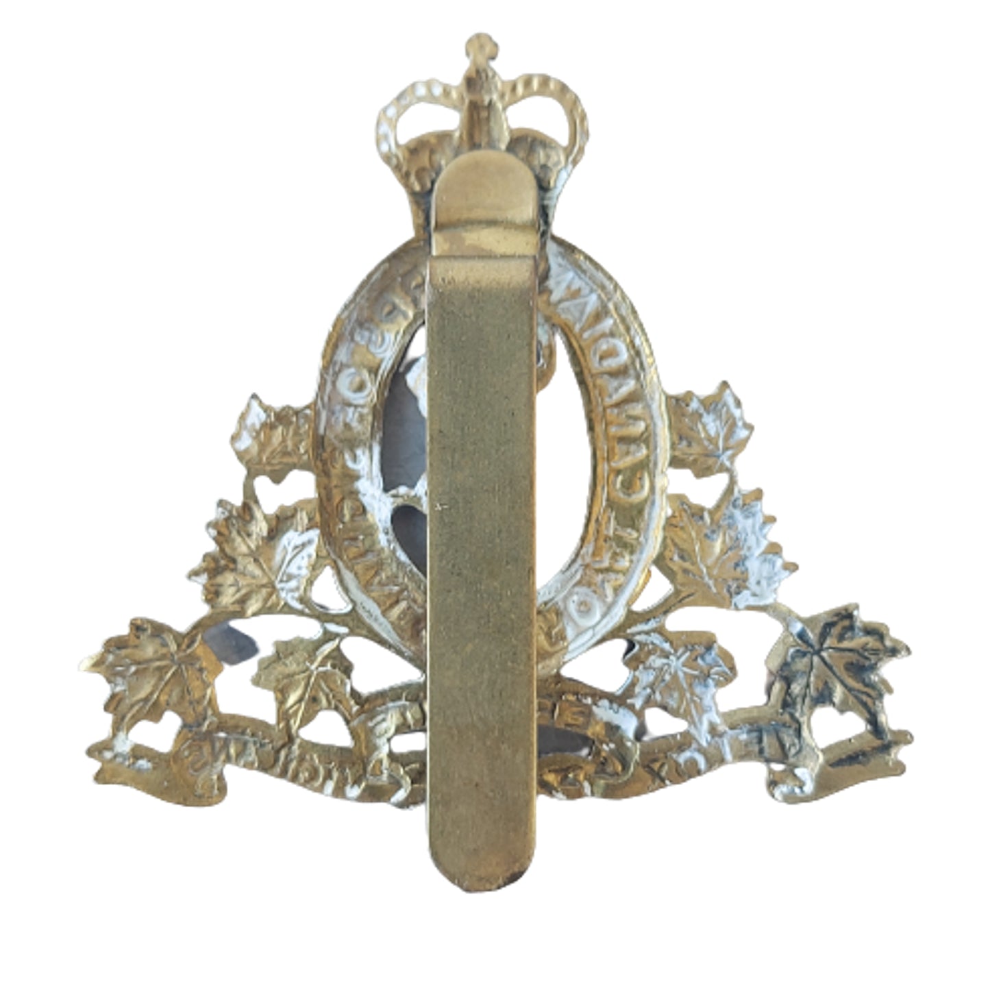 Post-WW2 Canadian Forces RCCS Royal Canadian Corps Of Signals Cap Badge
