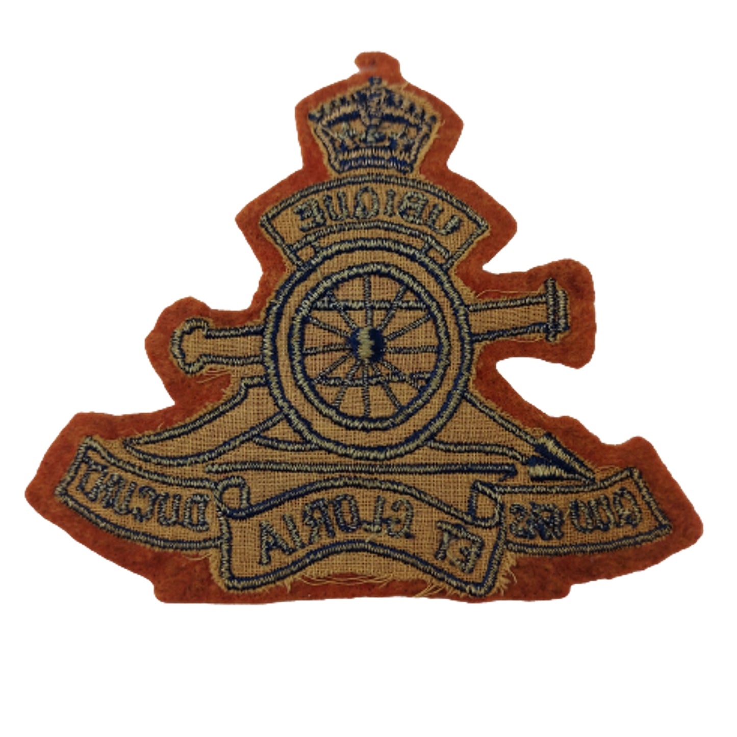 WW2 RCA Royal Canadian Artillery Jacket Crest