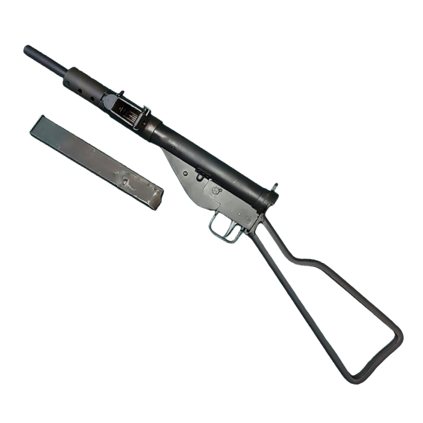 WW2 Canadian Deactivated Mk.II Sten Gun Long Branch 1943