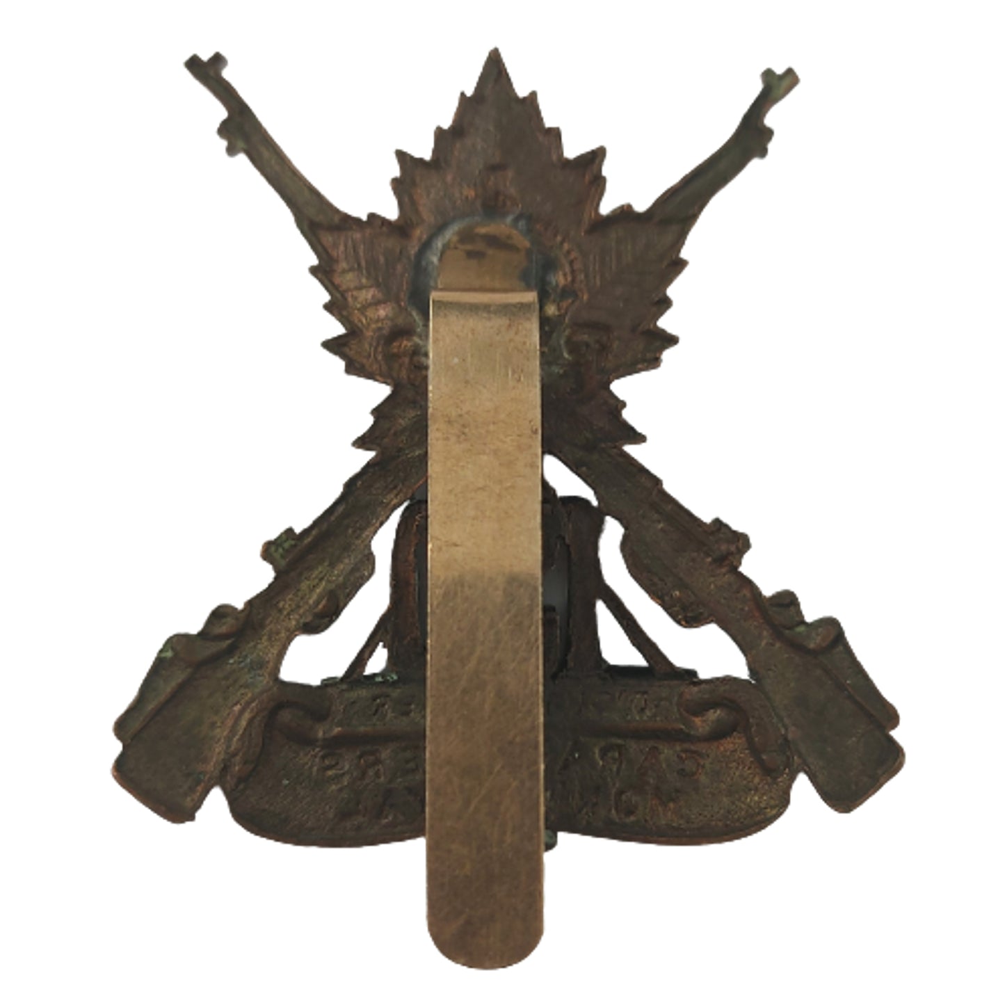 WW1 Canadian 150th Battalion Officer's Cap Badge - Montreal Quebec