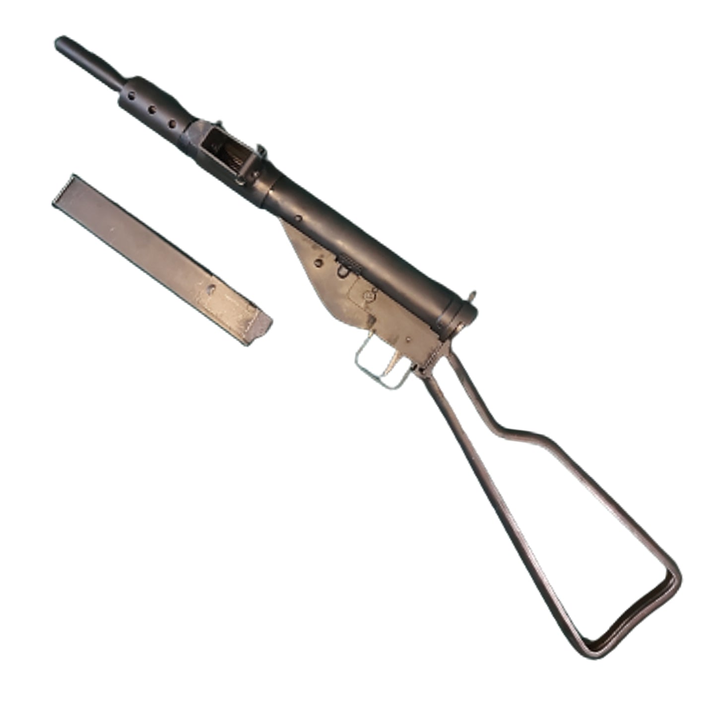 WW2 Canadian Deativated Mk.II Sten Gun Long Branch 1943