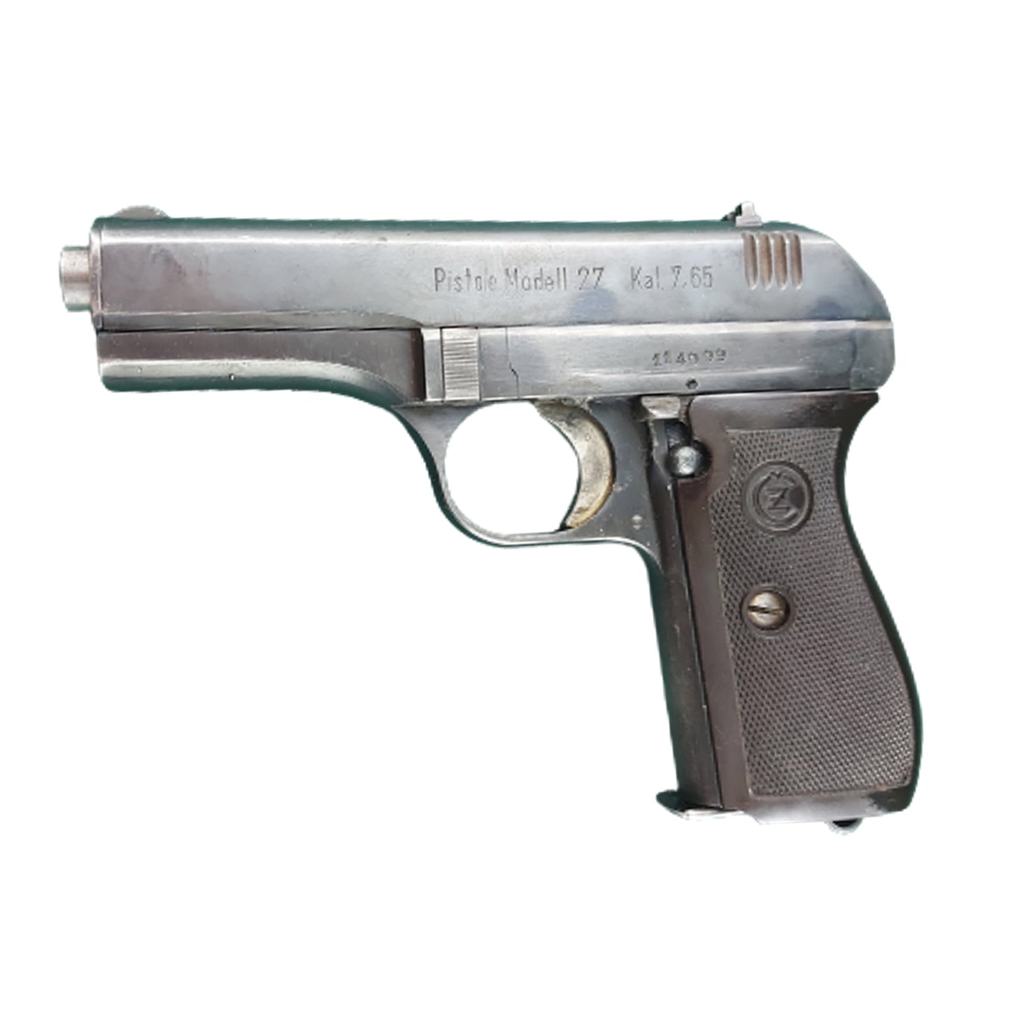WW2 German Issue Deactivated Czech CZ27 / P27 S/A Pistol