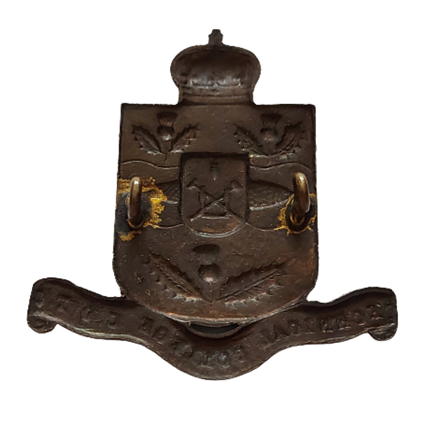 WW2 Canadian COTC Nova Scotia Technical College Cap Badge