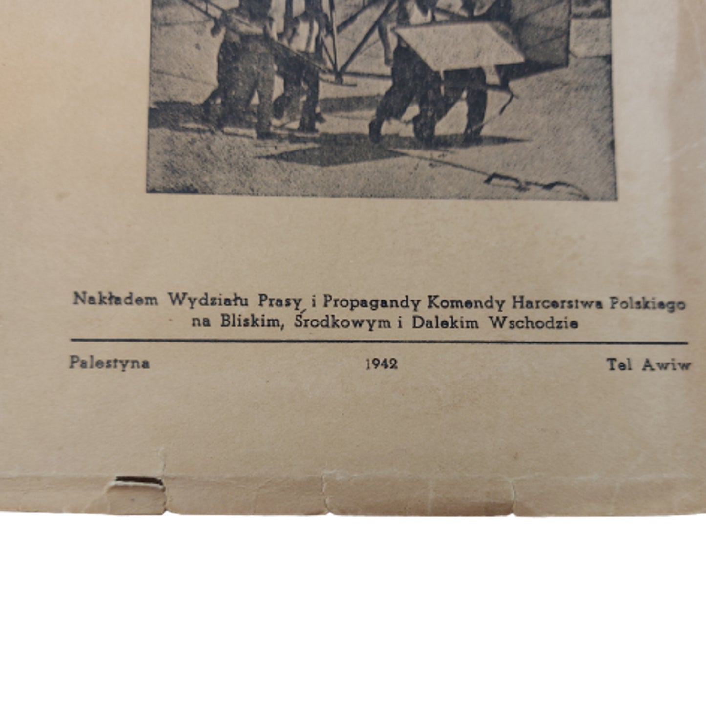 Polish Army And Air Force In Palestine Booklet 1942