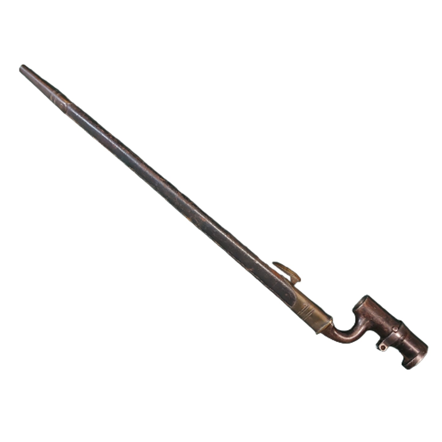 Pre-WW1 British Pattern 1853 Enfield Socket Bayonet In Scabbard