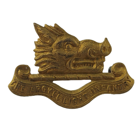 Pre-WW2 1923 Issue The Argyll Light Infantry Collar Badge