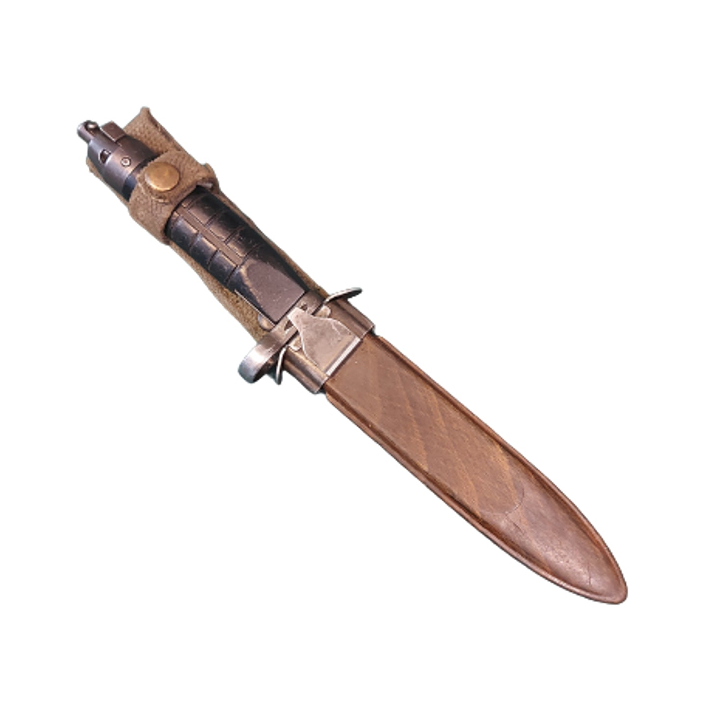 Swedish AK4 G3 Bayonet With Scabbard And Frog
