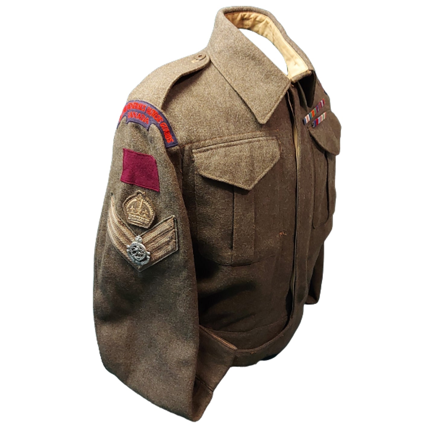 WW2 Canadian GGHG Governor Generals Horse Guard Battle Tunic