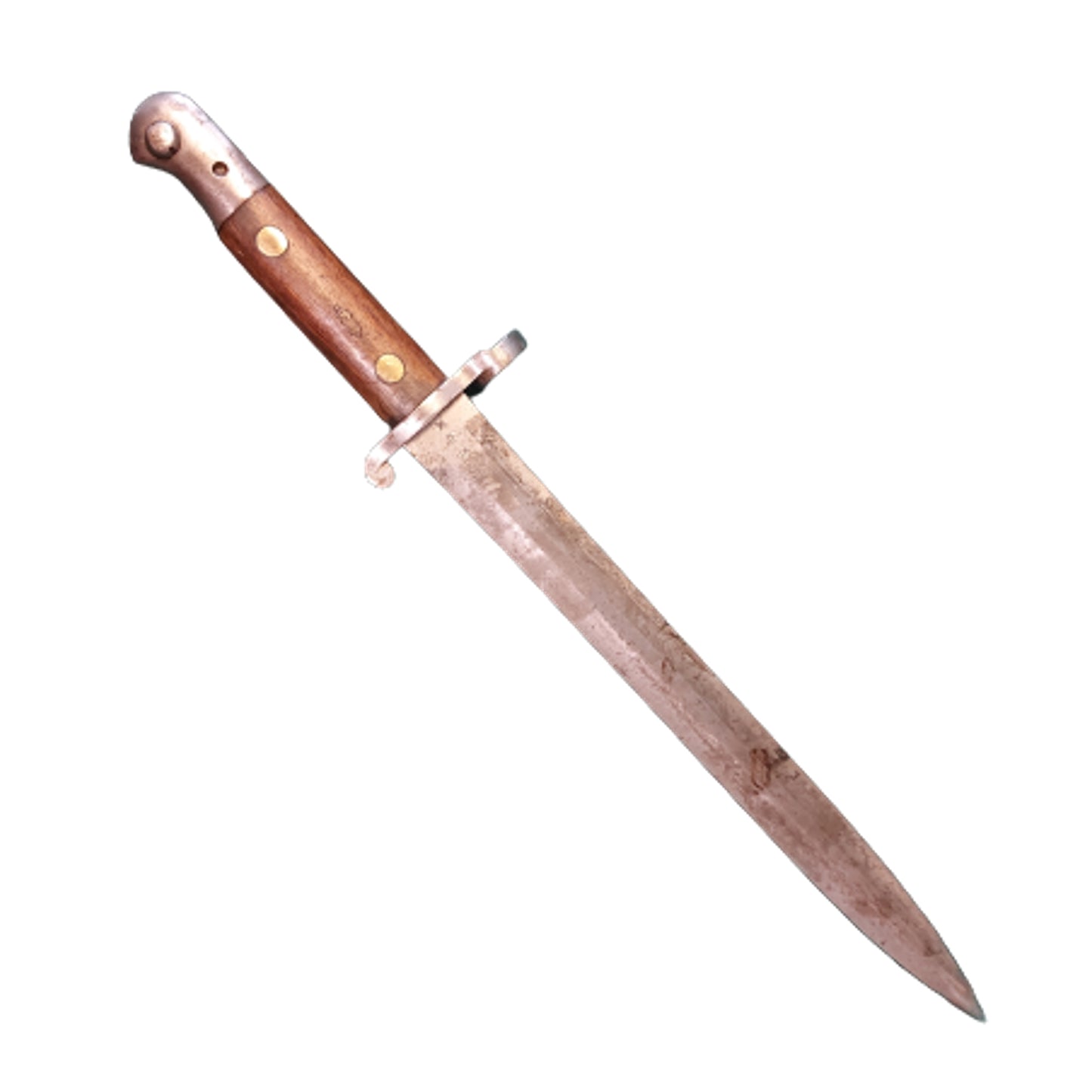Pre-WW1 Canadian British Pattern 1888 Lee Medford Service Rifle Bayonet - Regimentally Marked