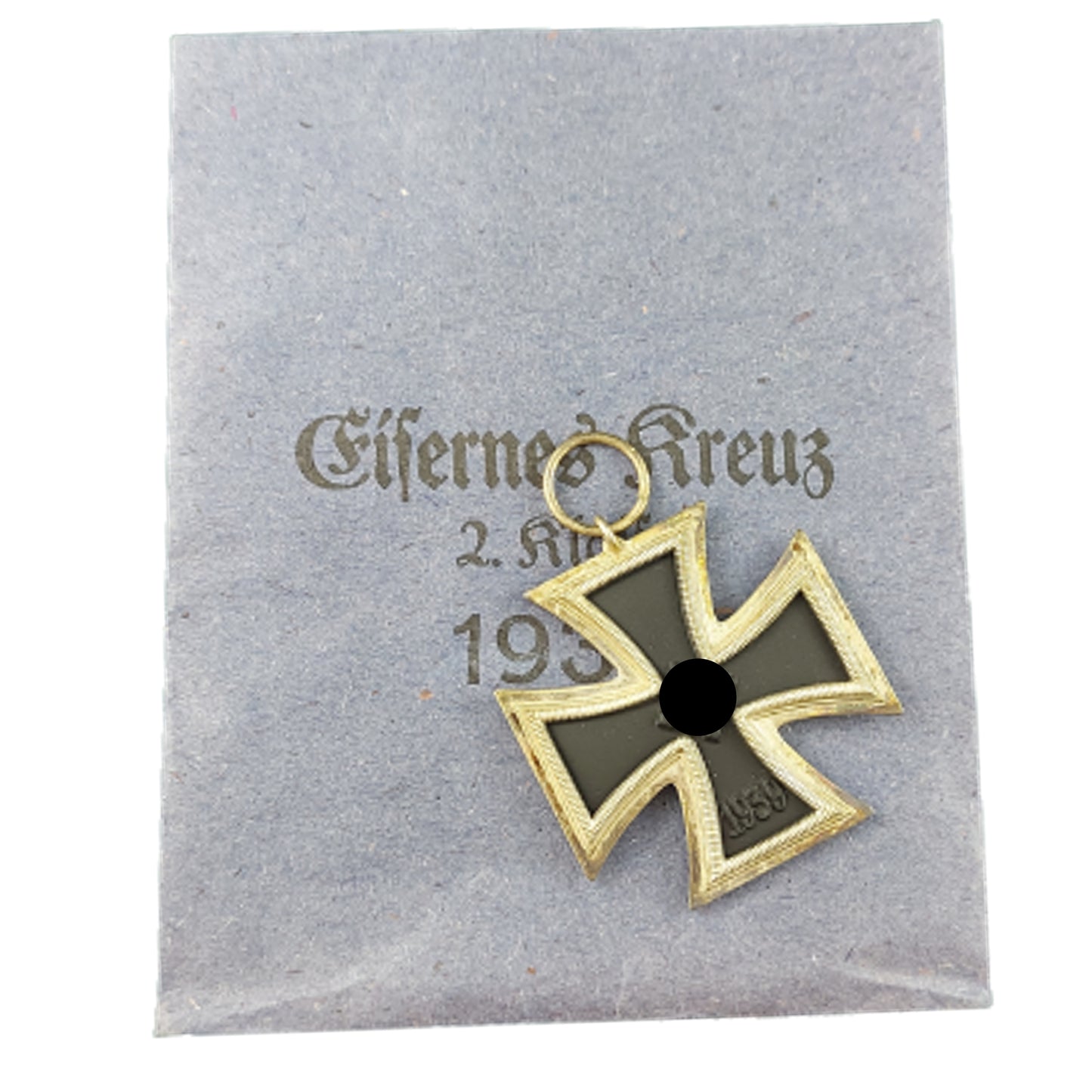 WW2 German Iron Cross 2nd Class - Maker Number 1 - Deschler & Sohn