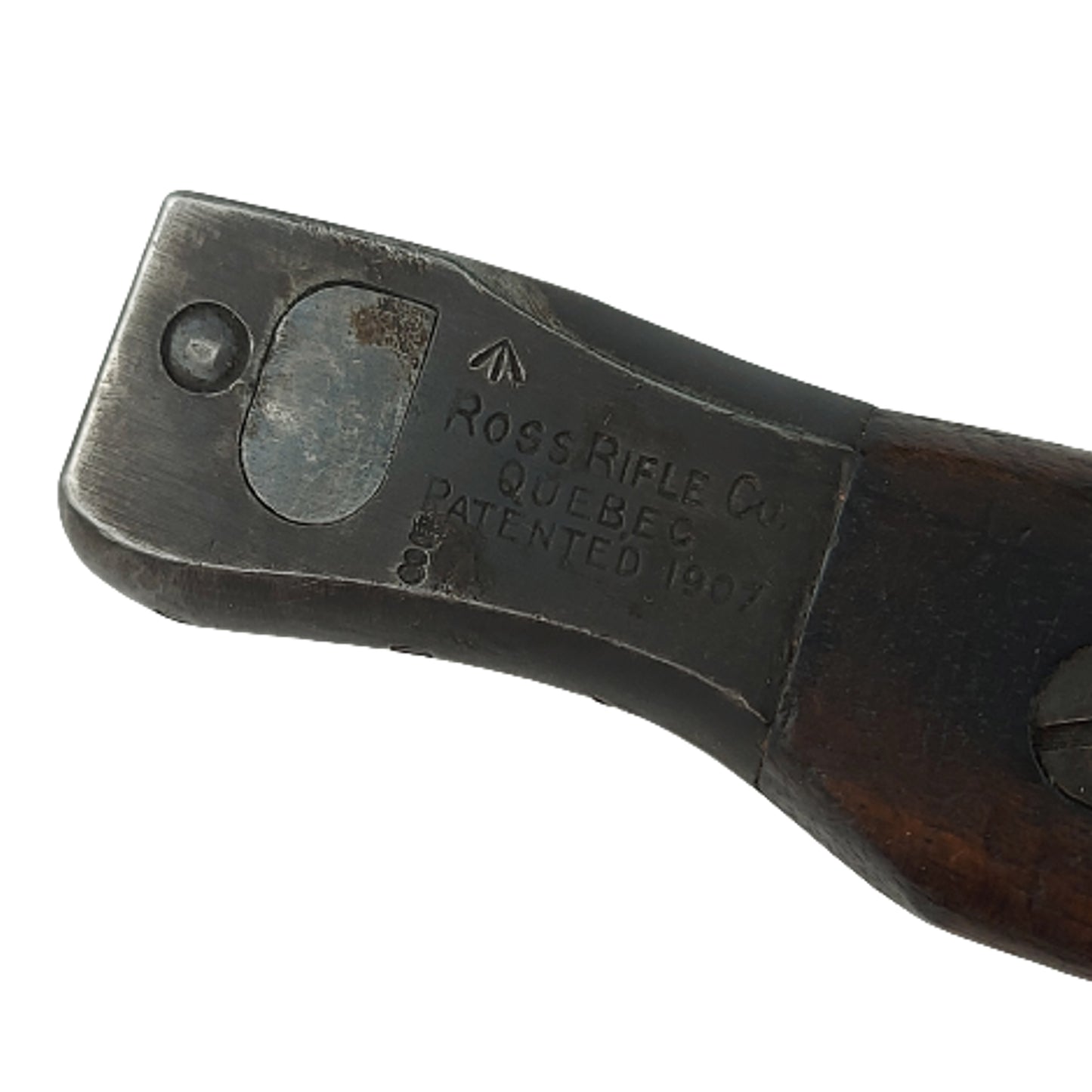 WW1 Canadian Ross Rifle Bayonet - 47th Battalion New Westminster B.C. / 35th Central Alberta Horse