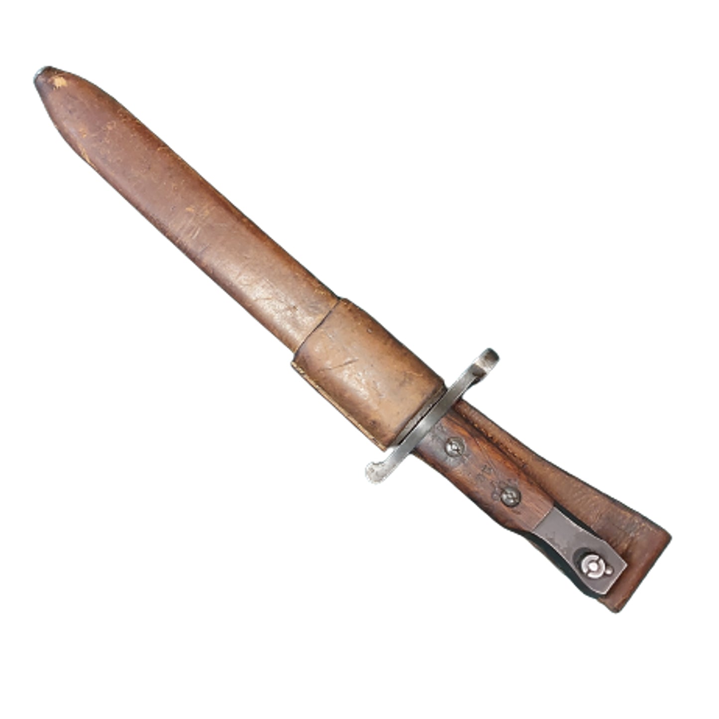 WW1 Canadian Ross Rifle Bayonet - 47th Battalion New Westminster B.C. / 35th Central Alberta Horse