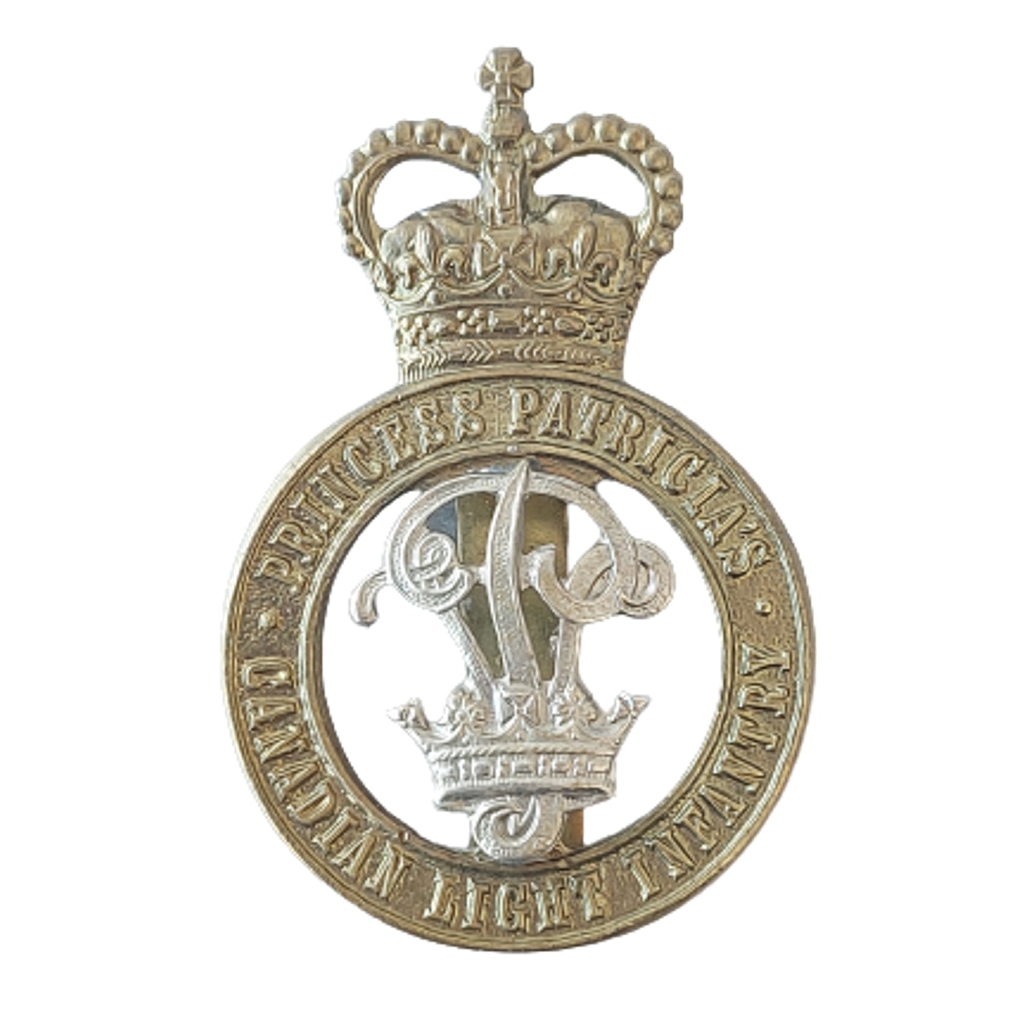 Post-WW2 Canadian Forces PPCLI Cap Badge