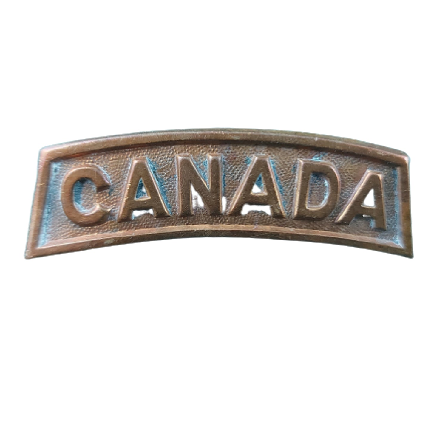 WW1 Canadian CANADA Shoulder Title - Birks 1915