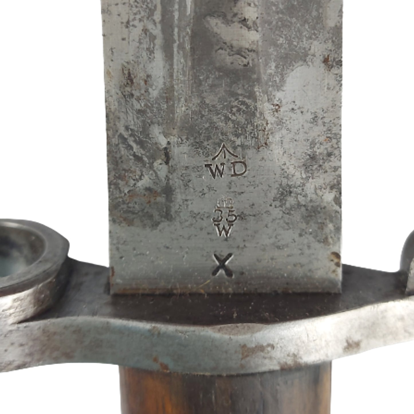 Pre-WW1 Canadian British Pattern 1888 Lee Medford Service Rifle Bayonet - Regimentally Marked