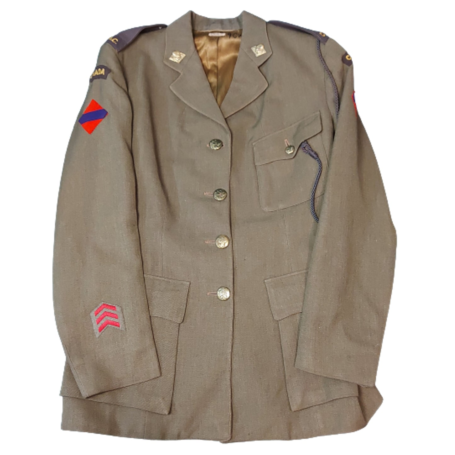 WW2 Canadian Womens Army Corps CWAC Named Uniform Set