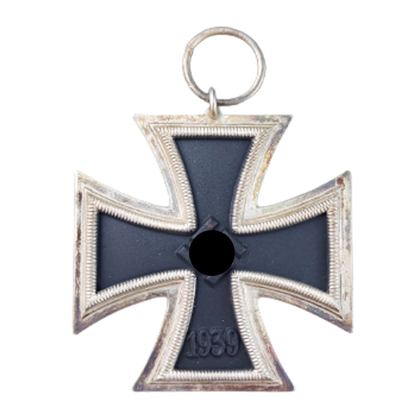 WW2 German Iron Cross 2nd Class - Maker Number 1 - Deschler & Sohn