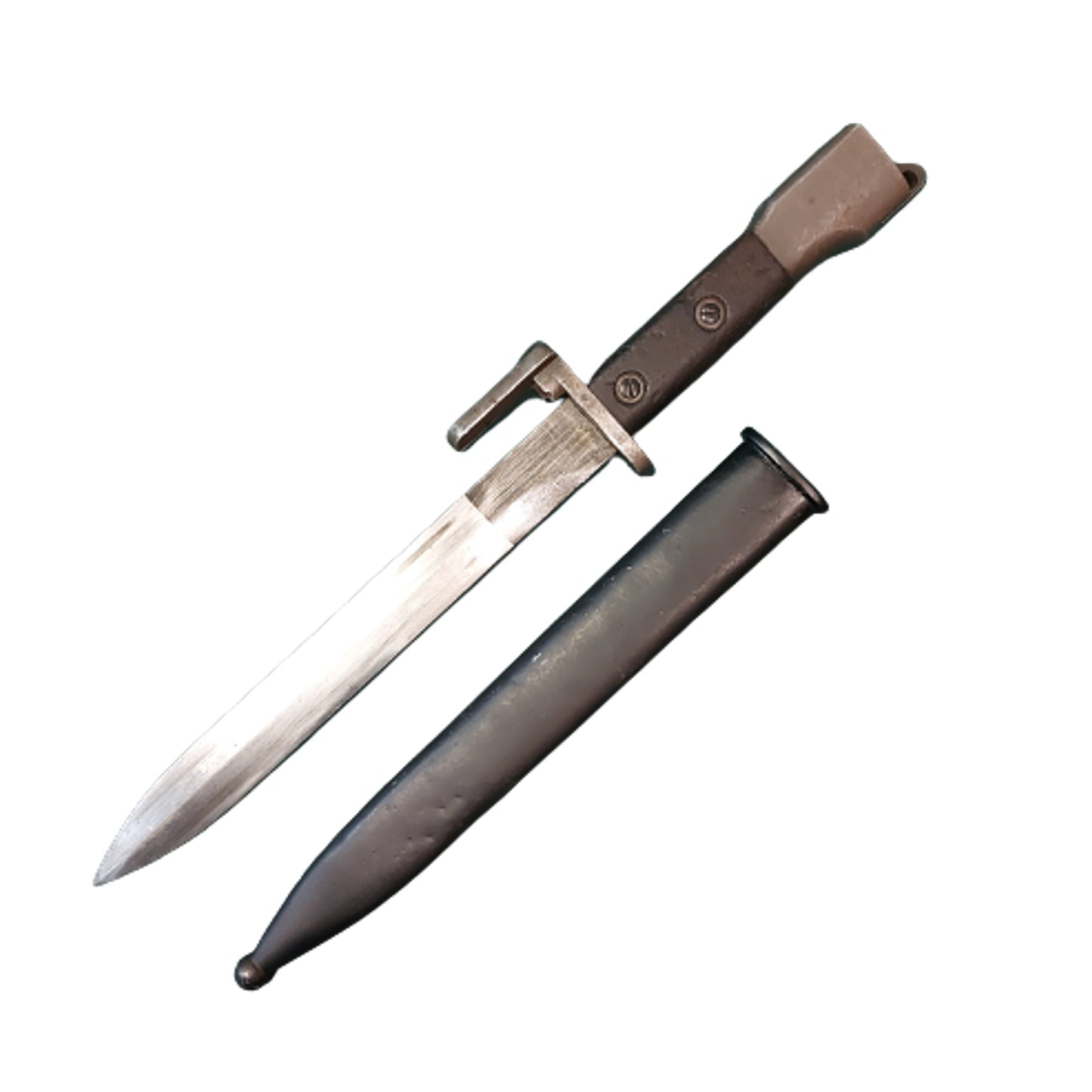 Post-WW2 FN49 Bayonet And Scabbard