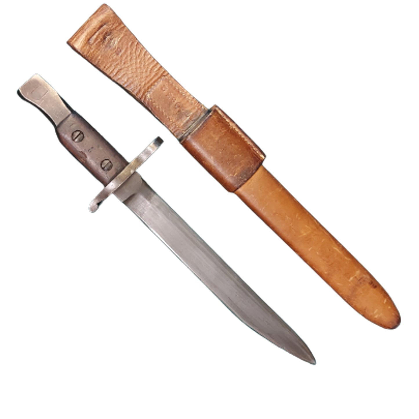 WW1 Canadian Ross Rifle Bayonet With Service Number 10th Battalion Officer 1916 DCM Recipient