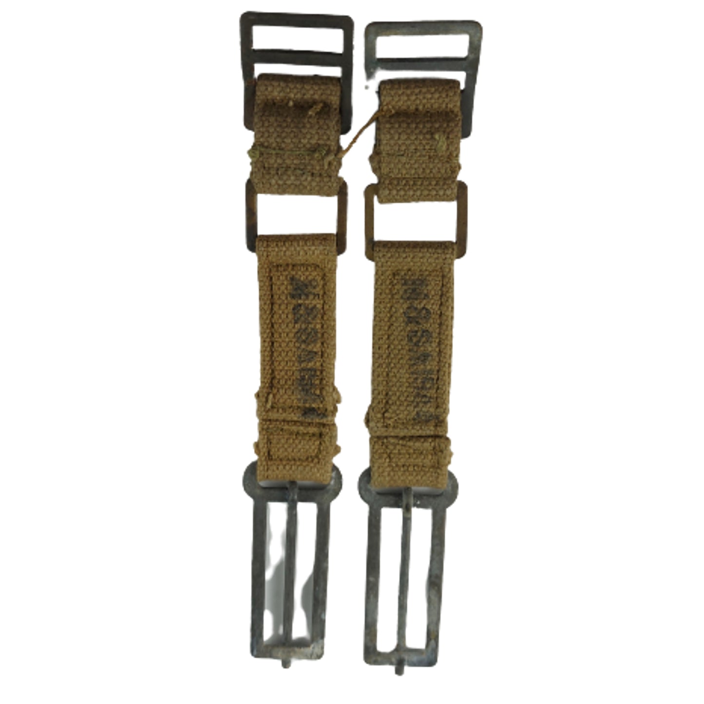 WW2 British P37 Webbing Brace Attachments