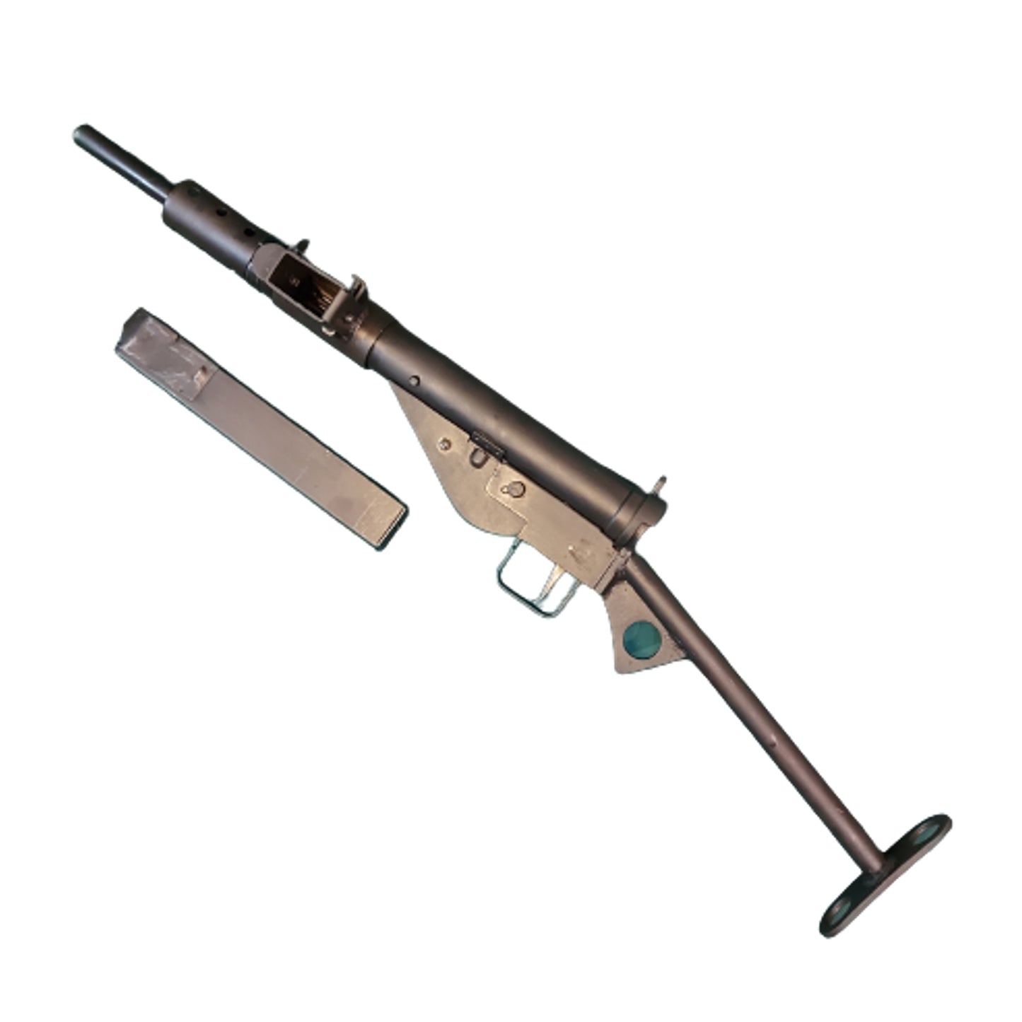 WW2 Canadian Deactivated Mk.II Sten Gun First Run First Year Production 1942