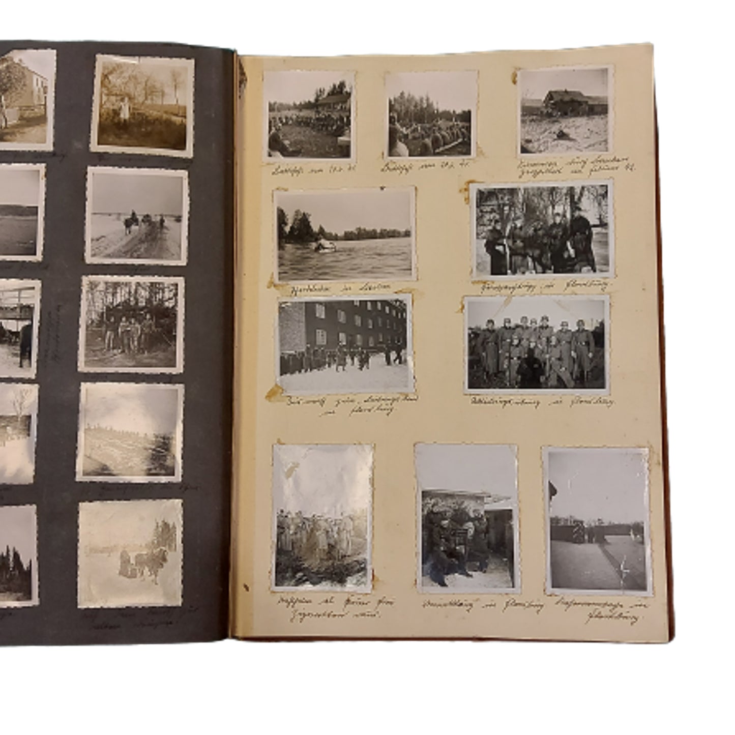 WW2 German RAD (Reichsarbeitsdienst) Named Photo Album