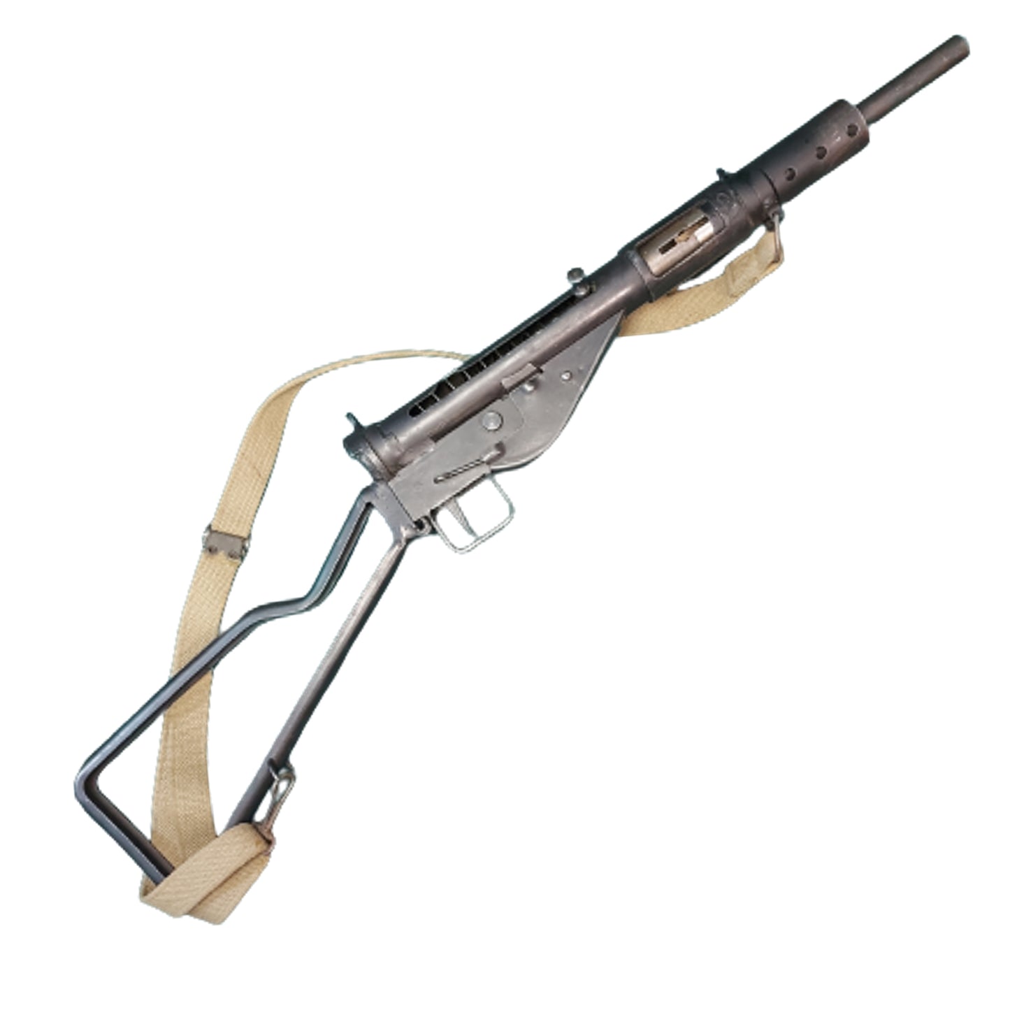 WW2 SA Finnish Deactivated Mk.II Sten Gun