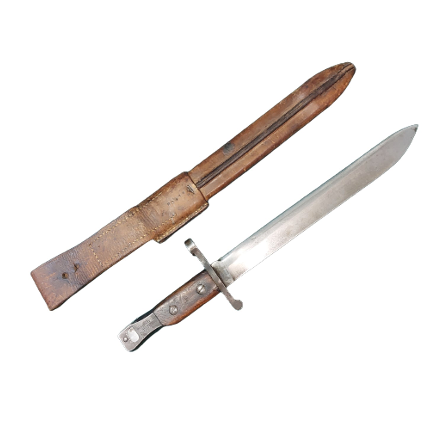 WW1 Canadian Ross Rifle Bayonet - 47th Battalion New Westminster B.C. / 35th Central Alberta Horse