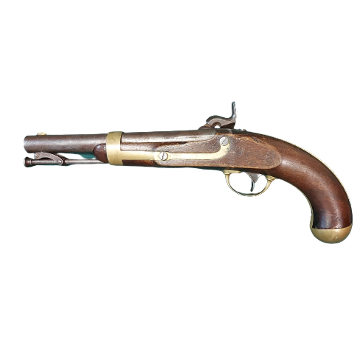 Pre-WW1 Antique U.S. Model 1842 Ashton Military Pistol By H. Aston